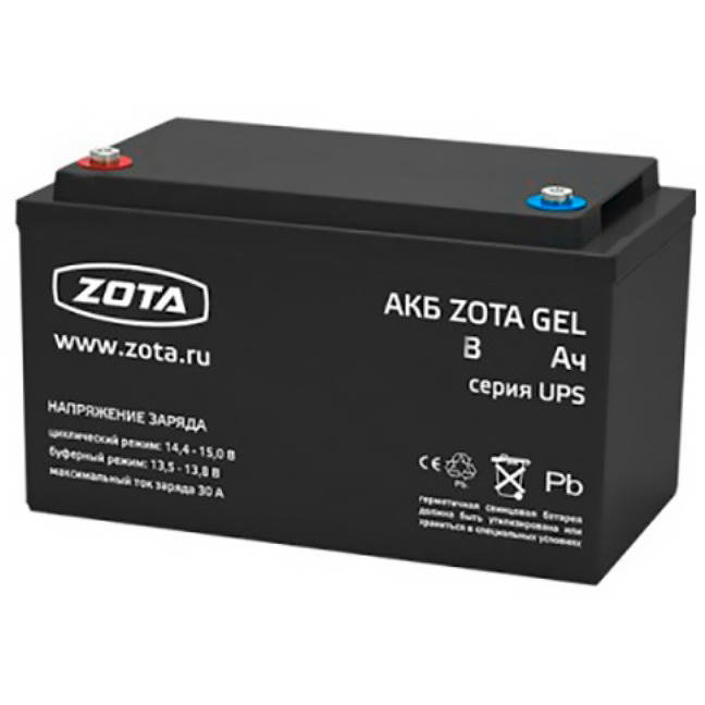 Аккумуляторная батарея ZOTA GEL 200-12 Slim